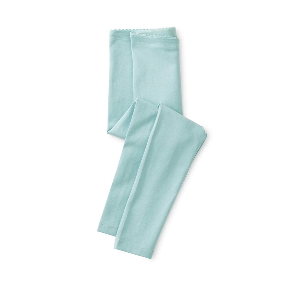 Tea Collection NWT Canal Blue Solid Leggings